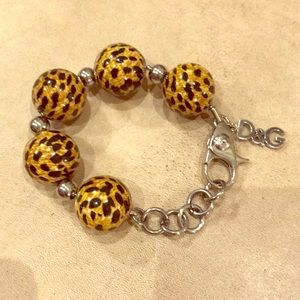 Dolce and Gabbana  leopard bracelet